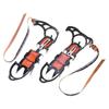 Antislip Ice Shoe Crampons with Spikes for Winter Outdoor Skiing, 12 Teeth Ice Snow Spikes Grip for Boot and Shoe