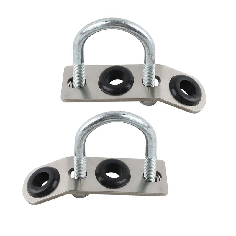 For Honda Acura Traction Bar Lower Radiator Brackets For Civic CRX Integra Stainless Steel