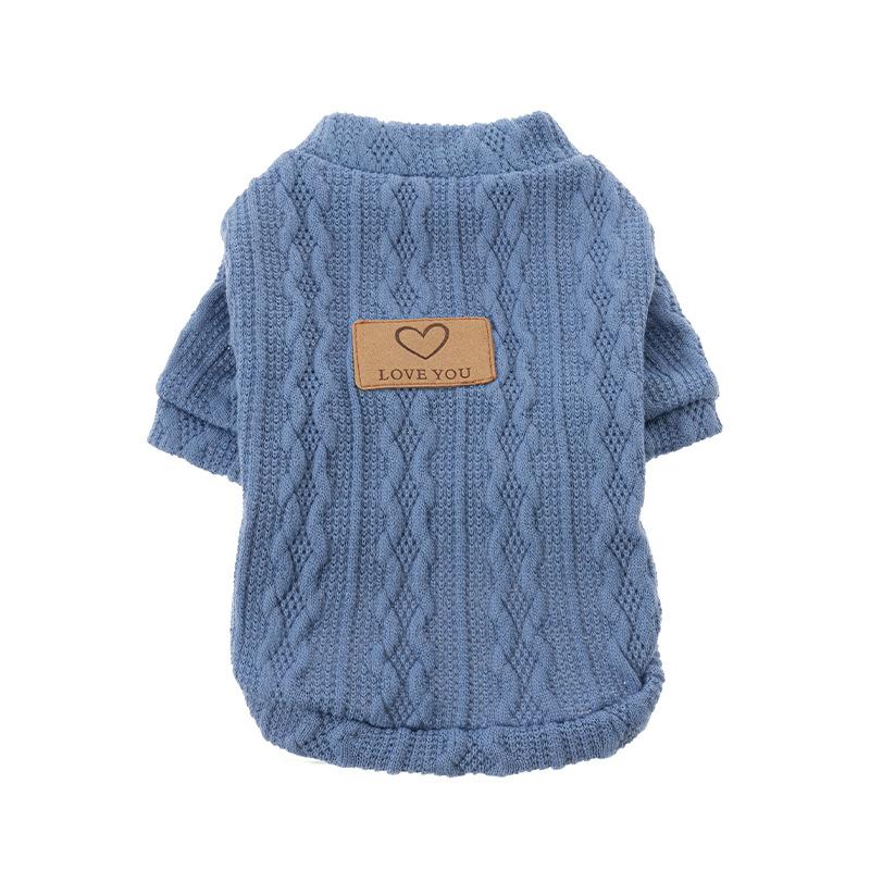 New Winter, Pet Cats and Dogs Do Not Shed Hair or Fade, Thickened Fashion Sweater
