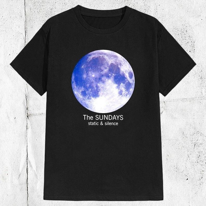 

80s 90s The Sundays Band Static And Silence Album Concert T-shirt 3XL