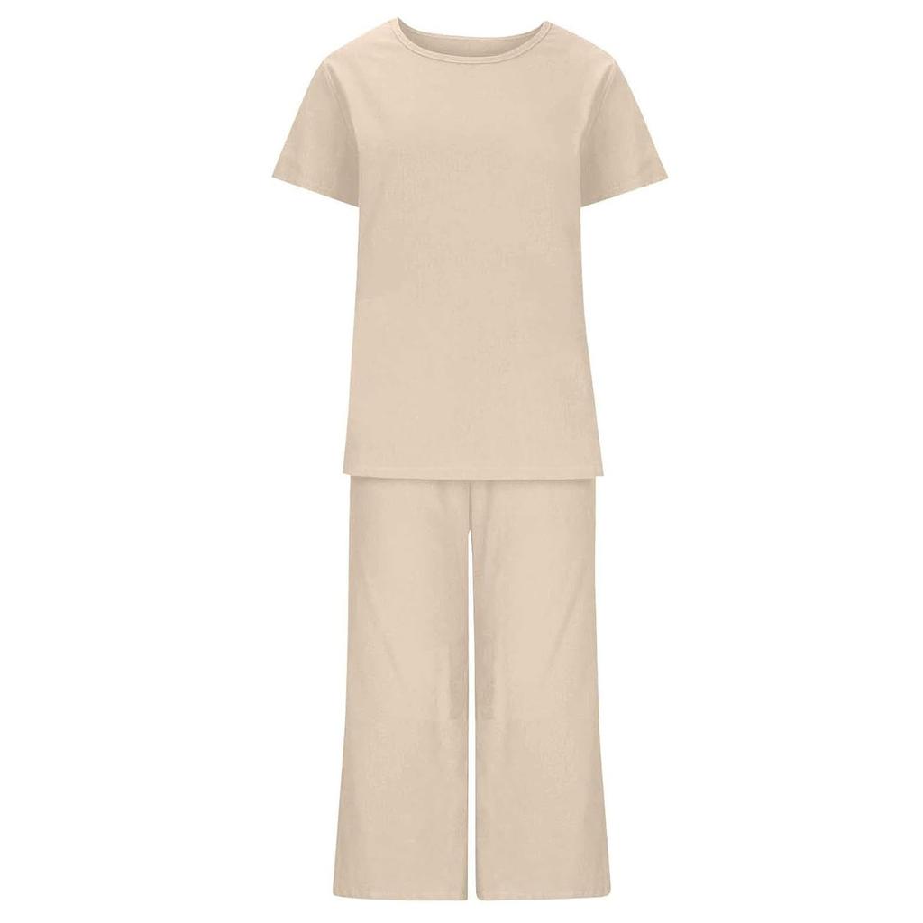 Damen Lässig Weit Geschnittene Outfits 2-teiliges Set