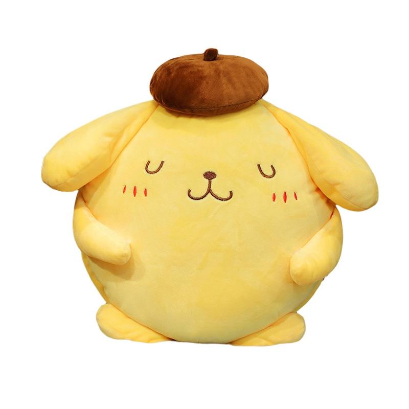 Cute Pudding Dog Plush Toy Sofa Pillow For Office Nap And Air Conditioning Blanket