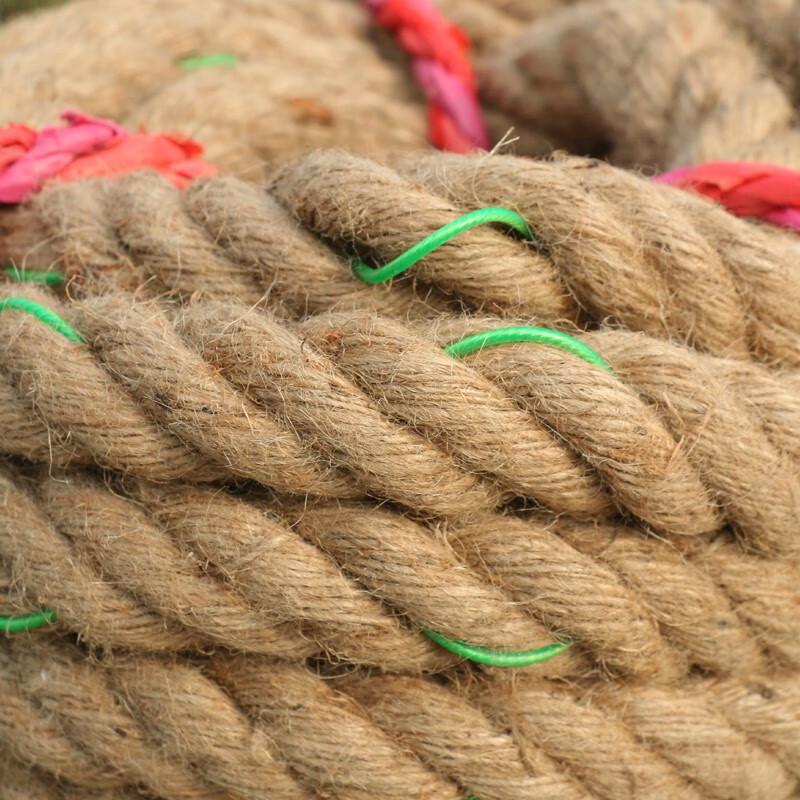Chiqianli Steel Core Hemp Tug-of-War & Fitness Rope