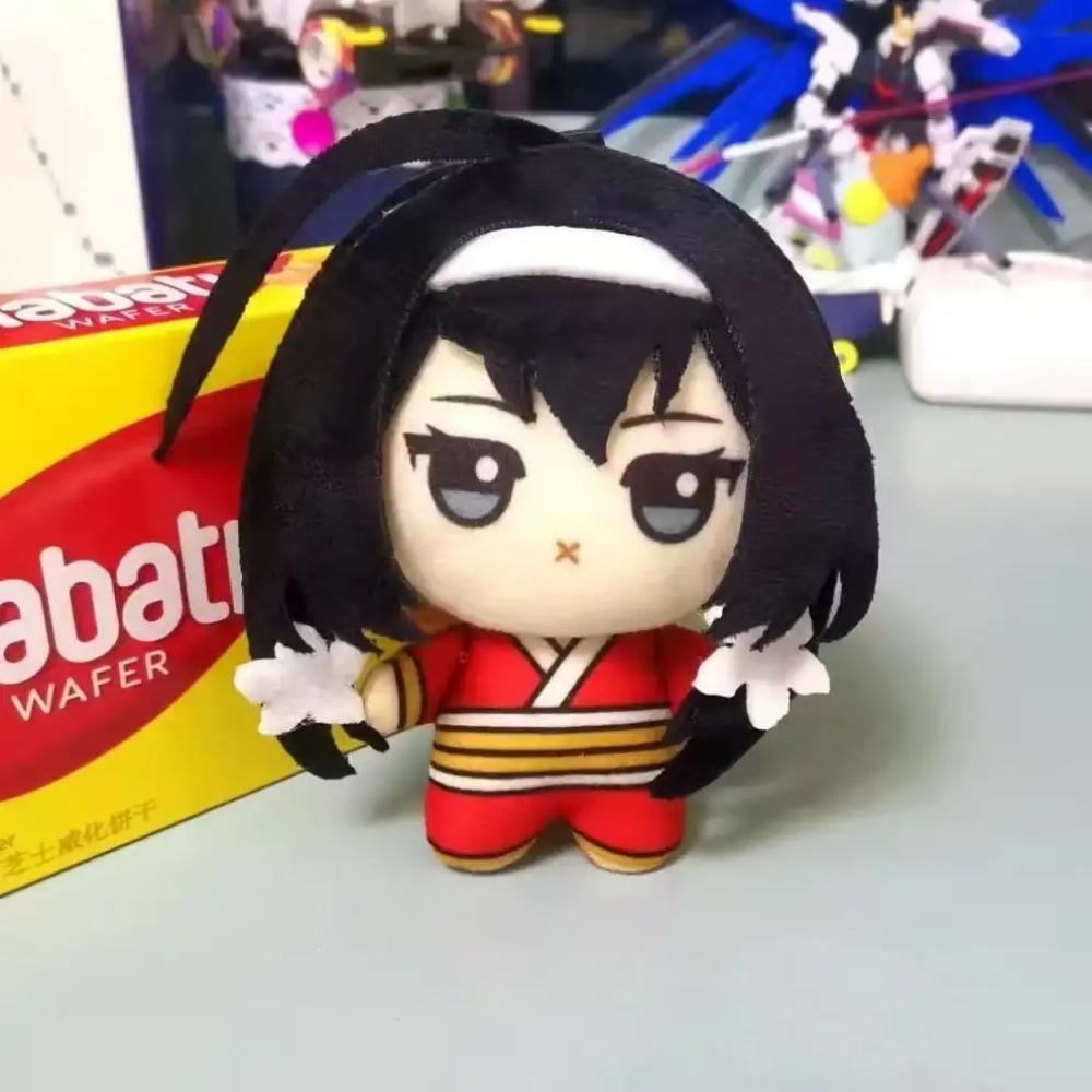 Dazai Osamu Plüschfigur Nakahara Chuuya Figur Fyodor Dostoevsky Edogawa Rampo Plüschpuppe Weicher Schlüsselanhänger Kissen Niedliches BSD Anime Geschenk Spielzeug