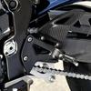 Motorcycle Carbon Fiber Foot Pedal Heel Protector for Suzuki GSXR 1000 2017-2024 GSX-R1000 2017-2024