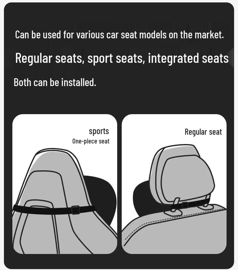 Poduszka zagłówka do samochodu Mercedes Klasa S Maybach i BMW - Ochraniacz karku i podparcie lędźwiowe