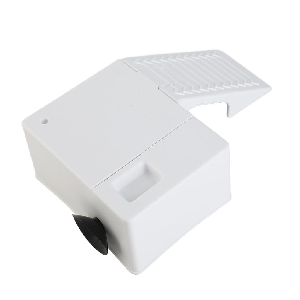 Turtle Basking Platform Thick Plastic 8.3in Long 5in Wide 2.6in High Turtle Pier for Reptile Fish Tank Aquarium