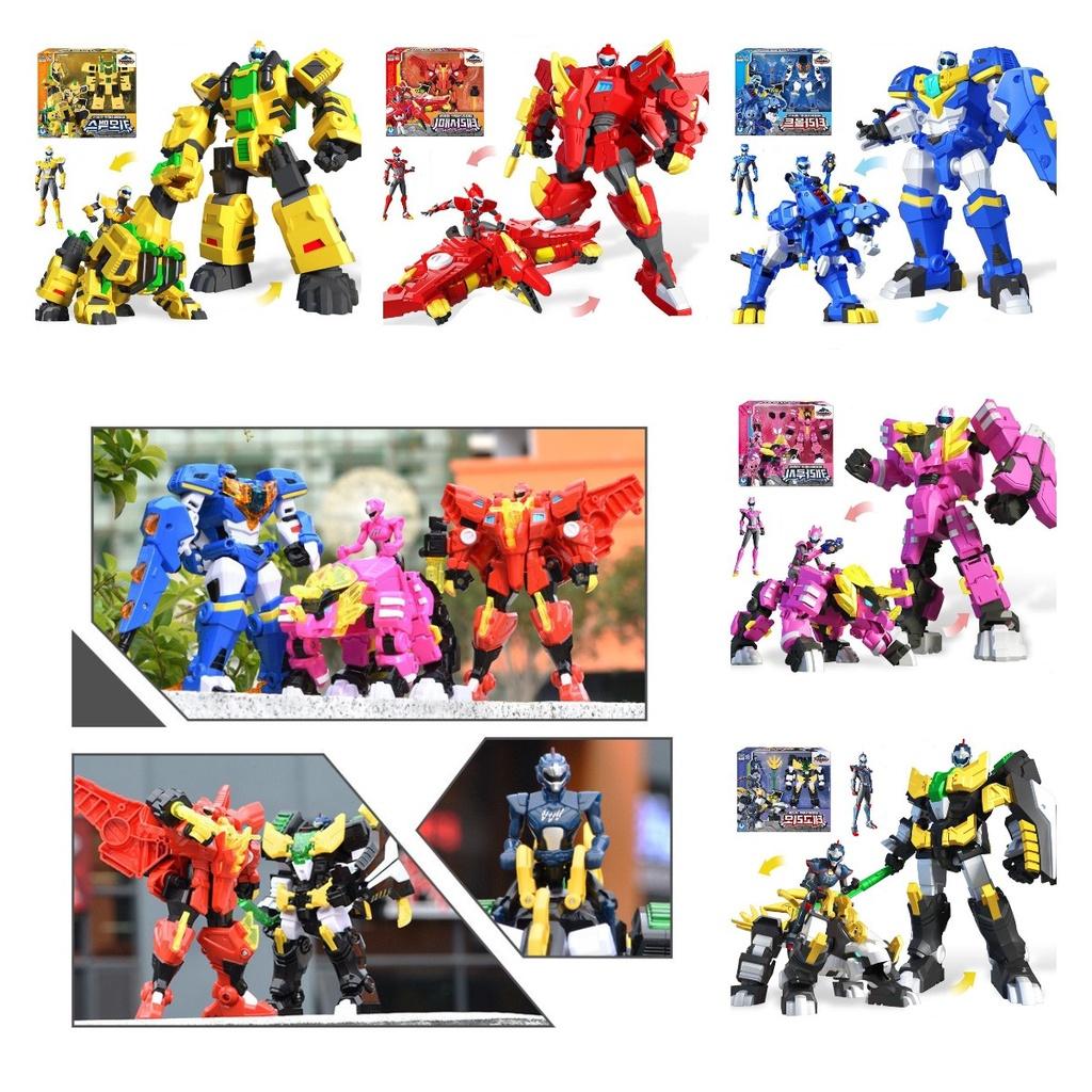 Mini Special Forces Toy Super Dino Power Mecha Transformation Robot For Boys