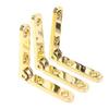 10Pcs/Bag 90 Degree Door Hinges Zinc Alloy Spring Hinge Repair Kit For Wooden Box Jewellery Case Furniture Hardware Accessoires