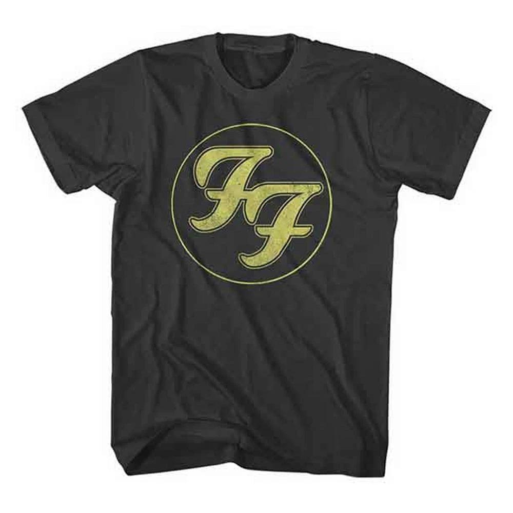 Foo Fighters Distressed FF Logo T Shirt M