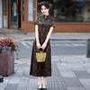 Skinny Aodai Mother Outfit National Style New Chinese Style Improved Cheongsam 1011 New Women Can Wear Dresses To Work In Summer