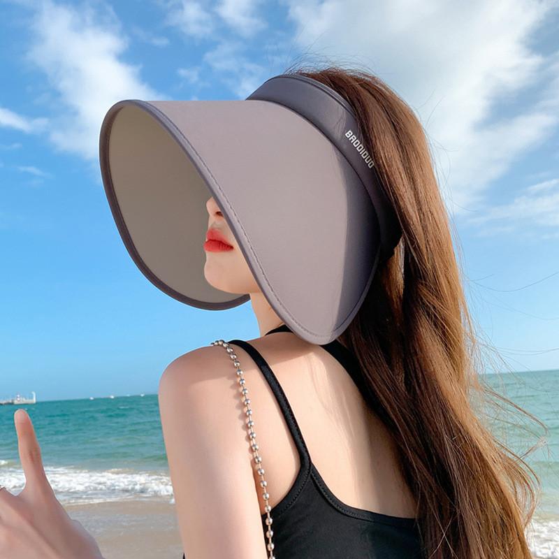Summer Sun Hat With Upf50 Uv Protection Casual Large Brim For Women Outdoor Use