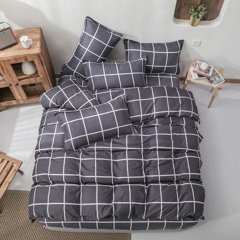 Home Textile Grinding Four-piece Set, Bed Sheet Quilt Cover, Single Dormitory Bedding Three-piece Set