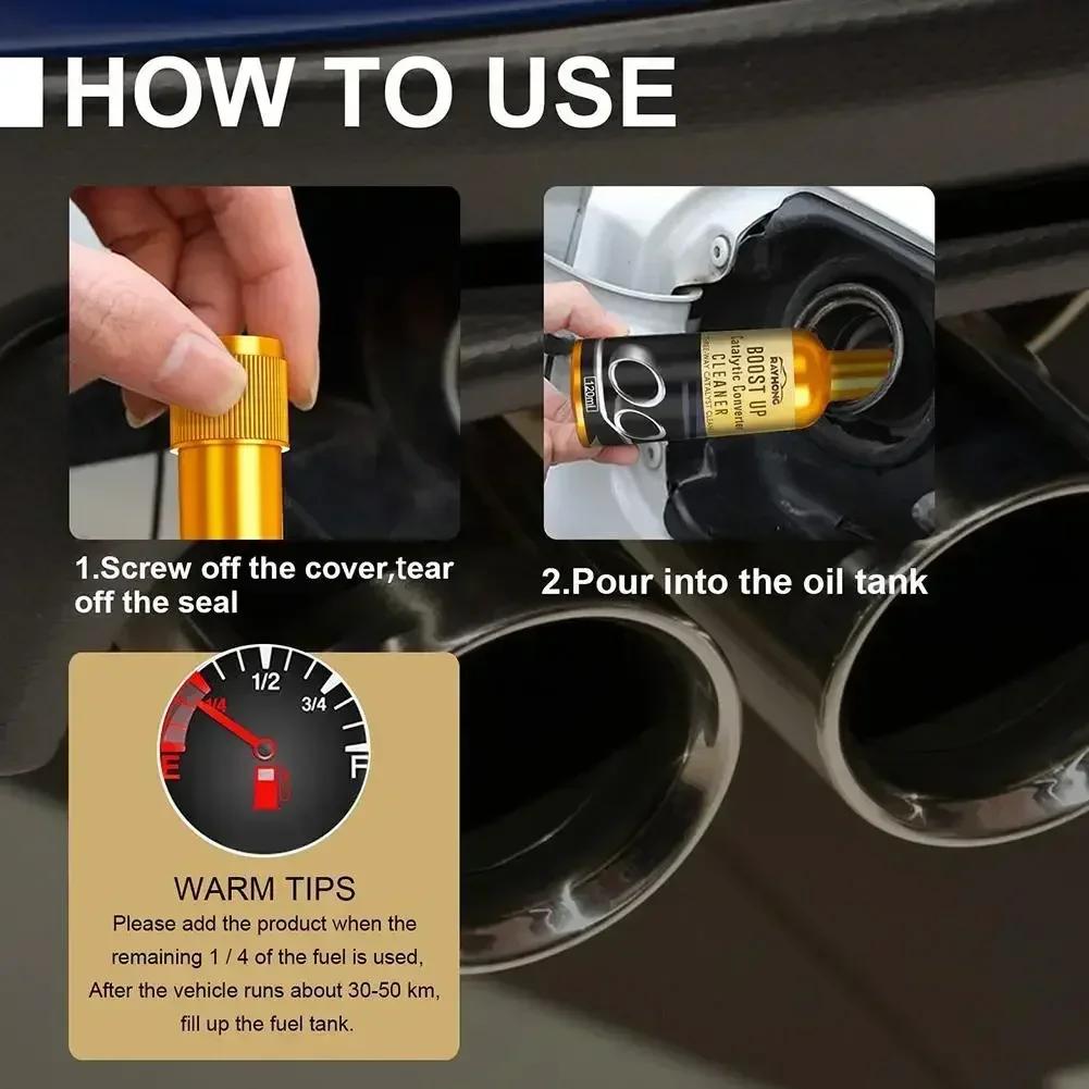 1/2/3PCS Auto Vehicle Engine Catalytic Converter Cleaner Deep Cleaning Multipurpose Deep Clean Engine Accelerators Dropshipping