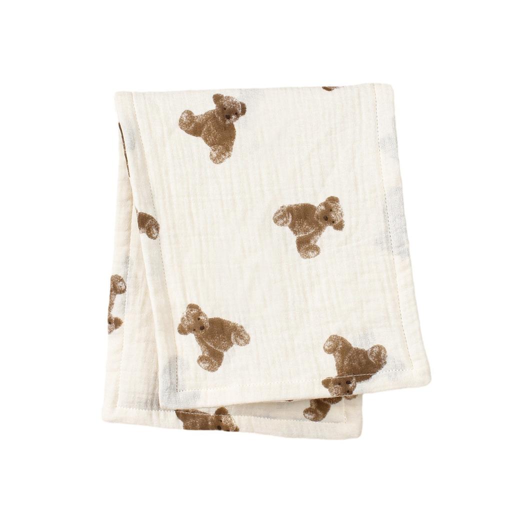 Cotton Crepe Baby Feeding Burp Towel 6 Layers Thickened Back Towel Baby Soothing Sweat Towel
