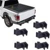 aqxreight 5PCS Tonneau Cover Prop Rod Clips Hard Plastic Tonneau Cover Clips Replacement for Undercover Hard Folding Truck Bed