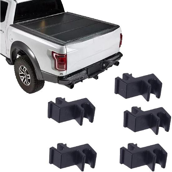 aqxreight 5PCS Tonneau Cover Prop Rod Clips Hard Plastic Tonneau Cover Clips Replacement for Undercover Hard Folding Truck Bed