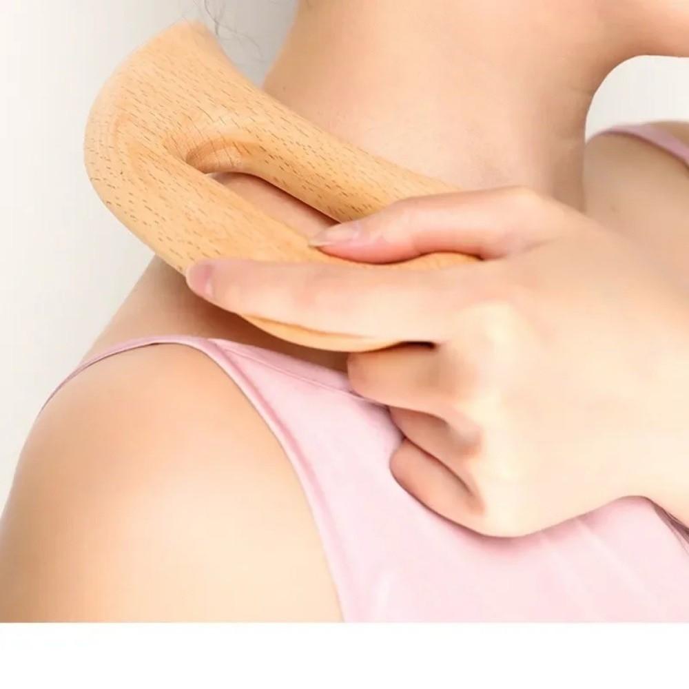 Professional Wooden Gua Sha Board Wood Massage Board Body Sculpting Gua Sha Scraper  Massage Tool
