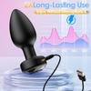 10 Modes Anal Plug Vibrator Vibrating Butt Plug Remote Control Anal Plug for Prostate Massage Adult Sex Toys for Men and Women