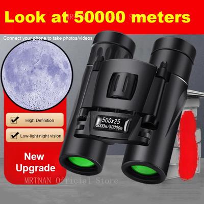 Telescop cu Zoom 500X25 50000m Binoclu Profesional Puternic Monocular Portabil cu Rază Lungă Viziune Nocturnă Scăzută pentru Camping Turism