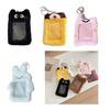 Cute Rabbit Plush Photocard Holder Photo Card Protective Cover Case Keychain Pendant 3Inch Photo Protector Stationery