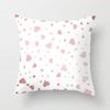 Popular Pink Marble Geometric Series Pillowcases, Home Fabric Sofa Cushion Covers