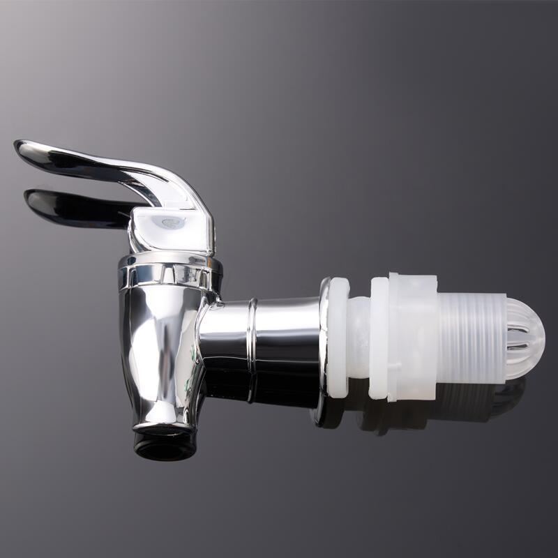 BPA Free Beverage Faucet Food Grade Electroplated Plastic Tap Valve for 5 Gallon Water Bucket Home Bar Drink Dispenser