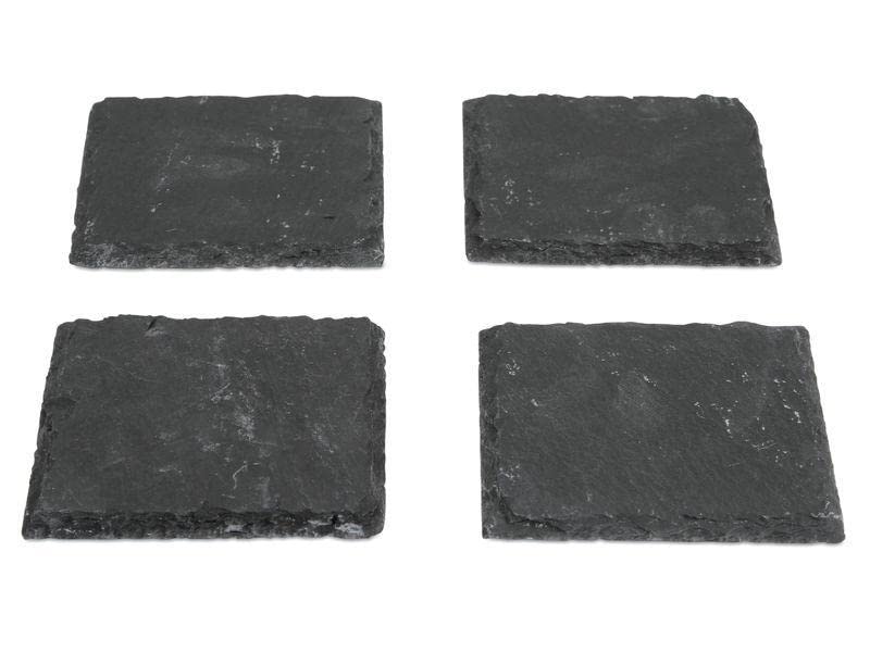 BOSKA Set of 100 X 100 X 8 Mm Coasters, 4, Stone, 2300,