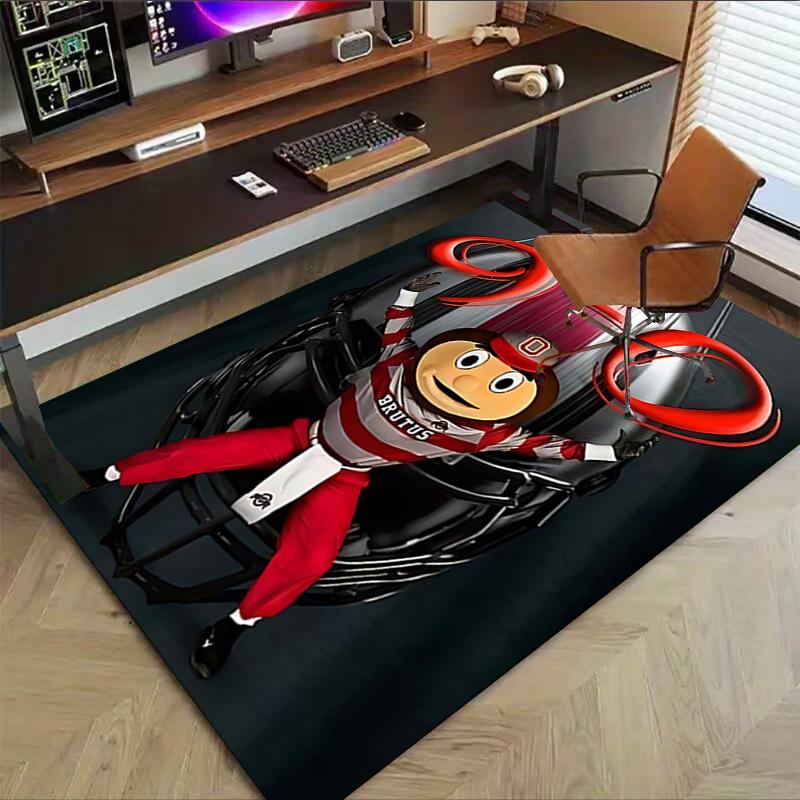 1pc BRUTUS HELMET Carpet, Office Rug Outdoor Mat Home Decor Area Carpet Festival