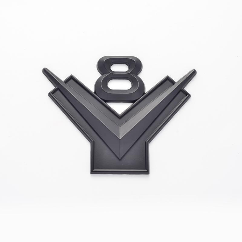 

Car Styling Metal V8 Logo Car Fender Emblem Rear Trunk Badge Decor Sticker For Dodge Jeep Ford Chevrolet Lexus Jaguar Chrysler