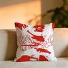 Korea Nmixx Girls Group Album Cushion Cover Cozy Velvet Throw PillowSoft Warm Cushion For Sofa  Bed