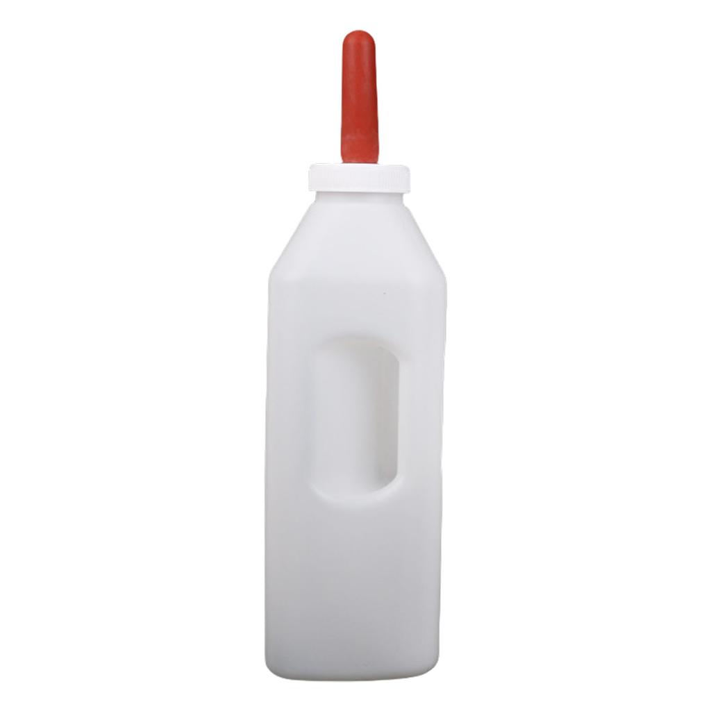 Calf Feeding Calf Bottle 1-5L Capacity Milk Feeders with Handle and Silicone Nipple for Easy Nursing