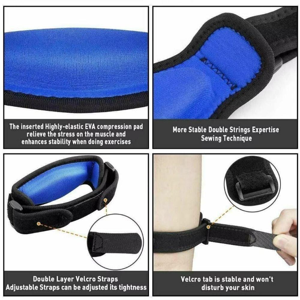 28cm Length Adjustable Elbow Support 3Colors Forearm Band New Tennis Elbow Brace  for Women and Men