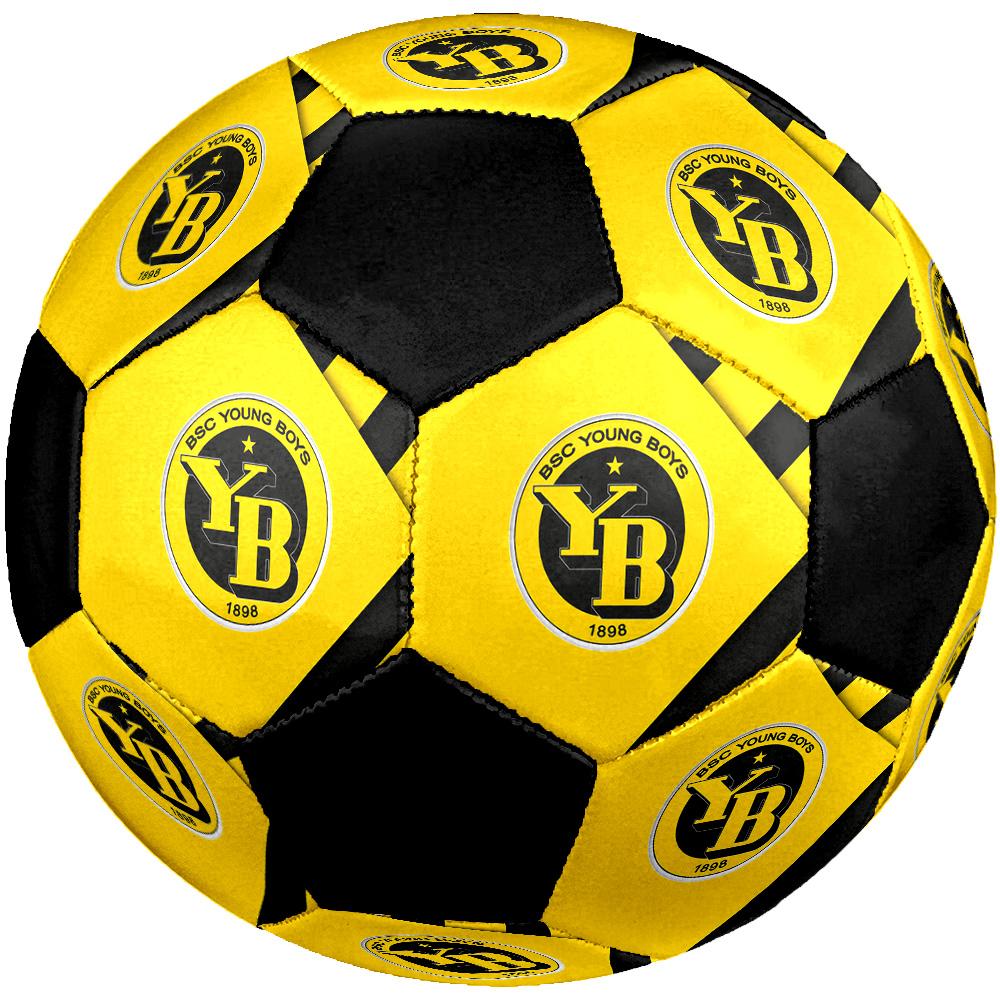 BSC Young Boys Pallone da Calcio Colorato Per Tutte le Età Cucito a Macchina PVC Pronto per la Competizione Resistente Ad Alto Rimbalzo.TAGLIA5