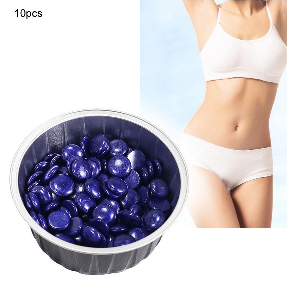 10pcs Hair Removal Tool Container Aluminum Foil Bowl Wax Bean Melting Wax Bowl