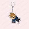 Popular Eddsworld Tord Keychains for Accessories Bag  Anime Comic Ringo Edds Meme Keyrings Jewelry Gamers Fans Friends Gifts