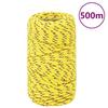 152586 vidaXL Boat Rope Yellow 2 Mm 500 M Polypropylene