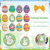 New Style, Easter Themed, Single-sided Paper, Easter Egg Decoration, Party Scene Arrangement, Decorative Pendant Supplies