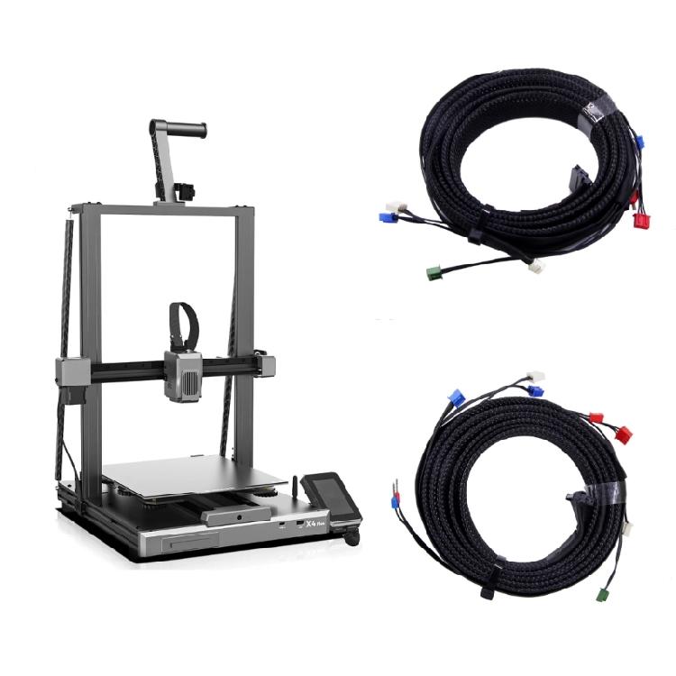 Řídicí deska základní deska hlavní deska pro 3D tiskárnu Sestava flexibilního plochého stužkového kabelu pro extrudér Pro 3D tiskárnu X4 Plus