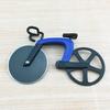 Bicycle Pizza Cutter Wheel Stainless Steel Plastic Bike Roller Pizza Chopper Slicer Kitchen Gadget