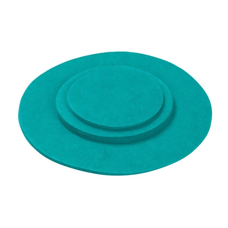 Non-stick Felt Fabrics Pots Pans Separator Scratchproof Storage Protectors For Table Pots And Pans Separator Placemat