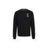 Bluza z nadrukiem logo EA7 Litery Męskie topy Czarny 6LPM59-PJHDZ-10901