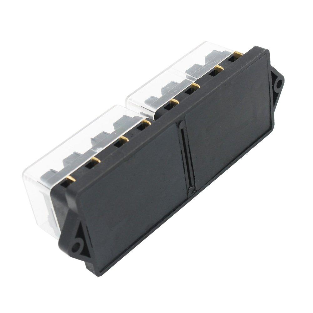 KILIGEN Universal Car Truck Vehicle 8 Way Line Car Medium Fuse Box Block