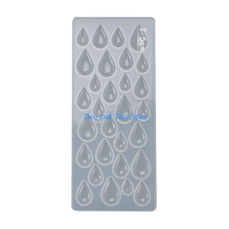 HX6F Crystal Epoxy Resin Mold Handmade Multi-style Earrings Eardrop Danglers Silicone Mould DIY Crafts Jewelry Pendant Mold