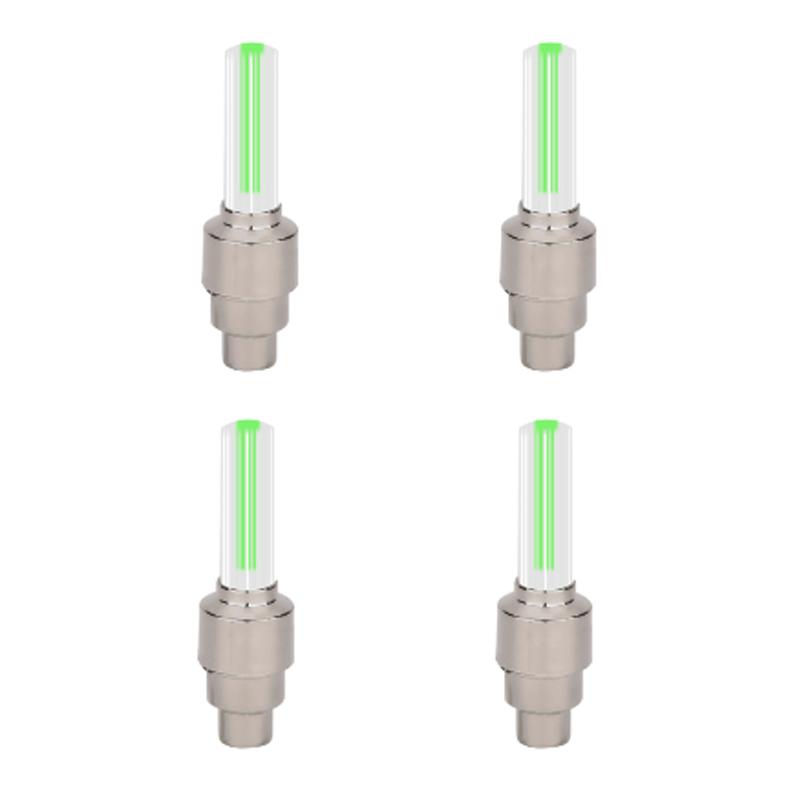 Motorrad-Radlicht, Bewegungssensor, LED-Licht, wasserdicht, Mini-Neonlicht, Reifendüsen-Ventilkappenlicht für Auto, Motorrad, Fahrrad