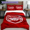 3pcs Duvet Cover Set (1*Duvet Cover + 2*Pillowcase, Without Core),football team.C Print Bedding Set, Bedroom Decor, All‑Season, Birthday Gift
