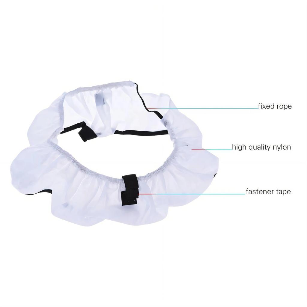 18inch Foldable Nylon Circular Light Diffuser for Easy Storage and Travel Offering Soft Light for Photography and Video