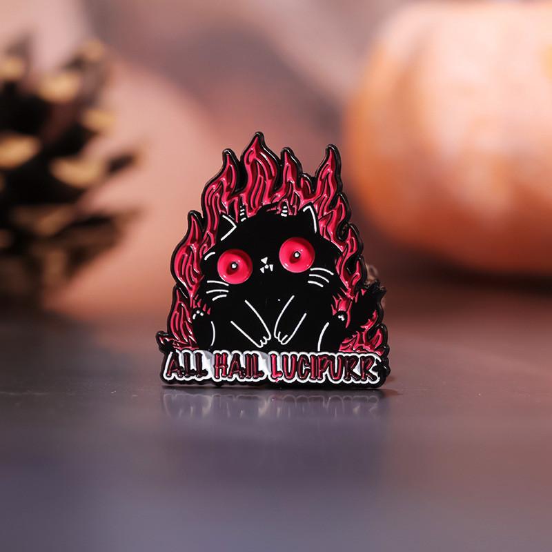 Halloween Multipurpose Trendy Brooch With Eyecatching Skull Bat And Ghost Features For All