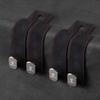 Universal Car Seat Backrest Double Hook Storage Holder Hooks For Porsche Cayenne Panamera Macan Boxster Cayman 718 911 Sticker GO3
