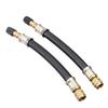 Flexible Braided Flexible Hose Rubber Tire Valve Adapter 1Pcs Tire Valve Extensions  Car Wheels
